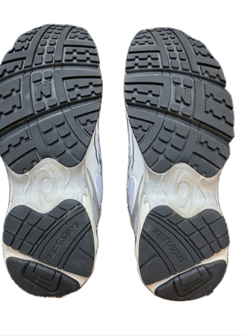 New Balance 725 ML725CD White Metallic Silver Slate Grey US Men's Size 10.5 - Picture 11 of 11